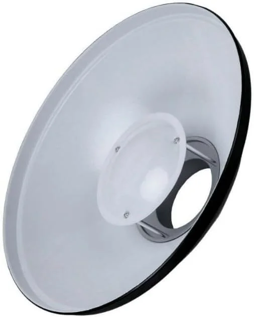 رفلکتور بیوتی دیش گودوکس BDR W550 سفید 55 سانتی متر مشکی