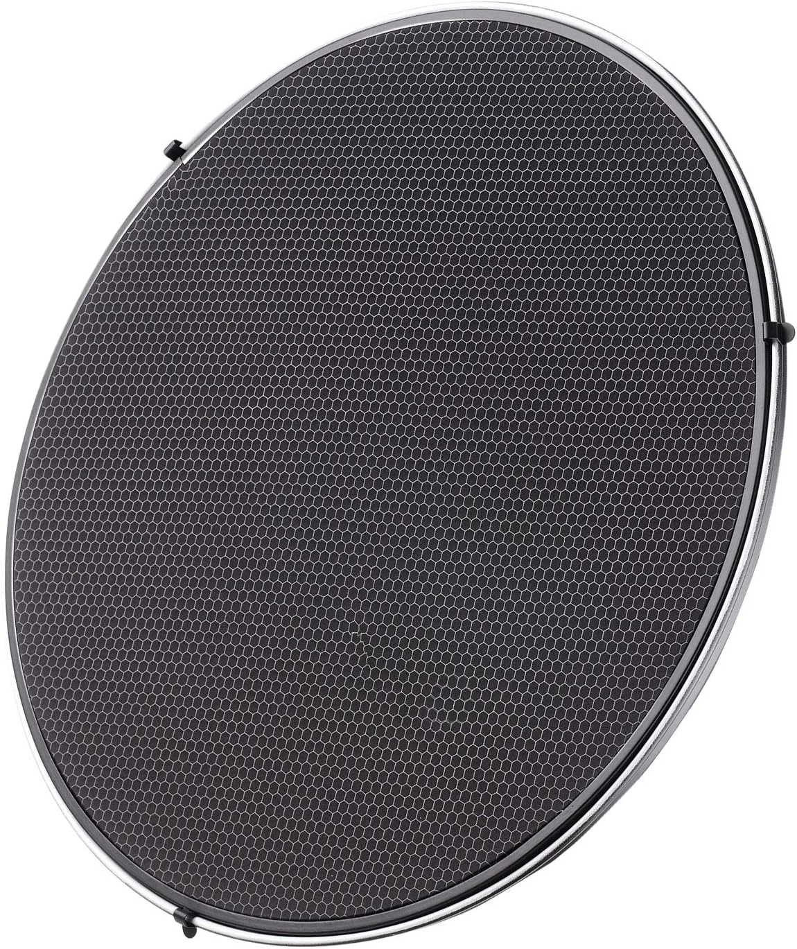 دیش زیبایی 22 اینچی Morelian، پخش کننده نور بازتابنده استودیویی با لانه زنبوری و پارچه نرم برای نور فلاش استروب Speedlite با مانت بوئنز (سطح داخلی سفید)