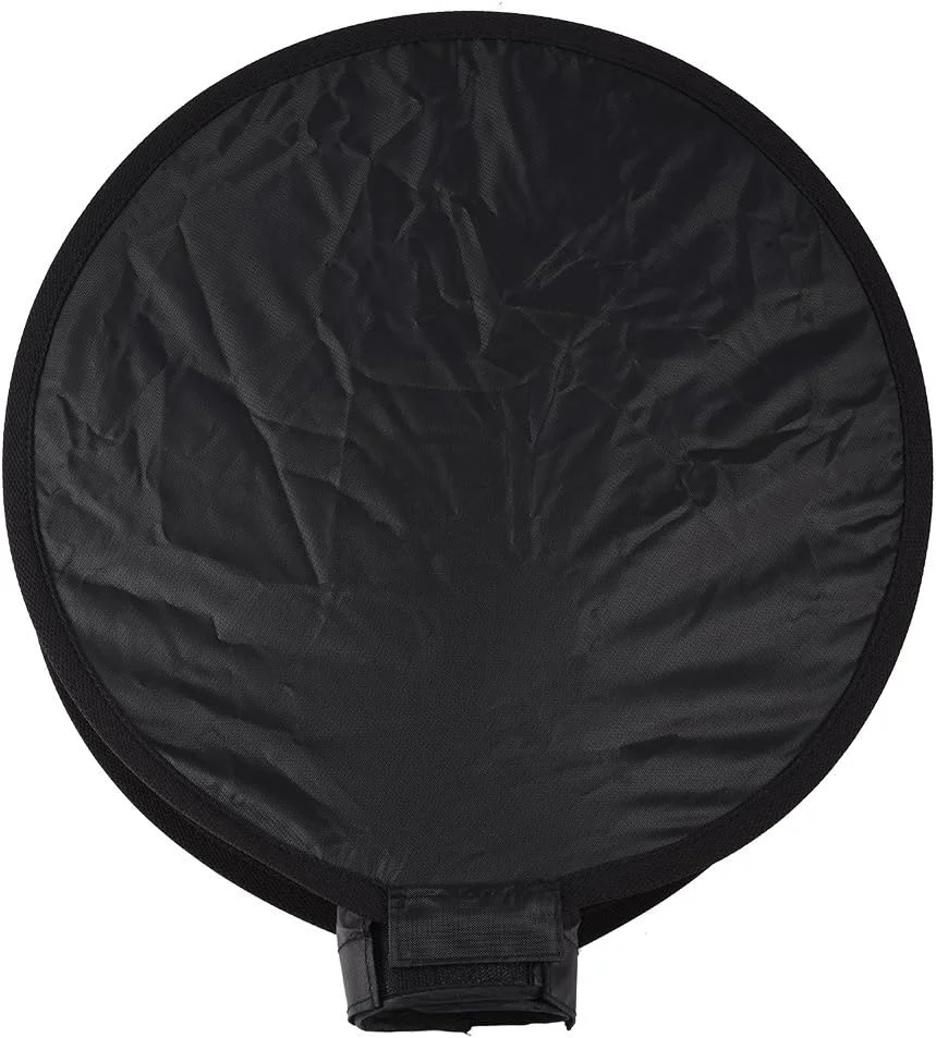 سافت باکس گرد تاشو قابل حمل کوچک 30cm / 40cm به همراه کیف نگهداری، سافت باکس گرد جهانی برای فلاش اسپیدلایت دوربین (40CM)