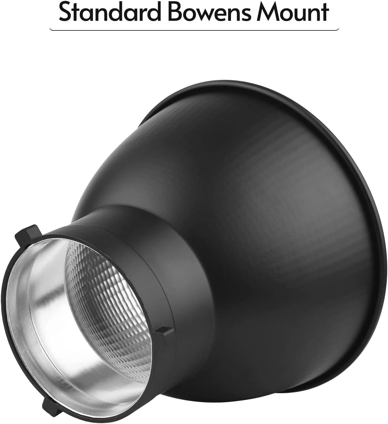 بازتابنده نور استاندارد 7 اینچی با دهانه بوئنز برای فلاش استودیویی