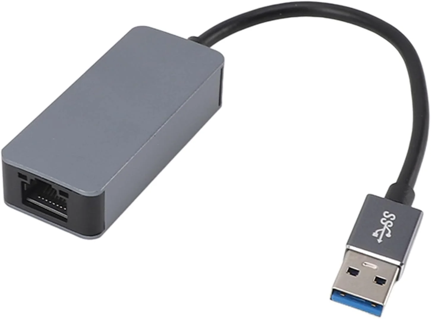 آداپتور USB 3.0 به اترنت 2.5 گیگابیتی برای سیستم عامل X، آداپتور اترنت USB 3.2 AM به 2.5 گیگابیتی پرسرعت و قابل حمل، بدون نیاز به نصب.