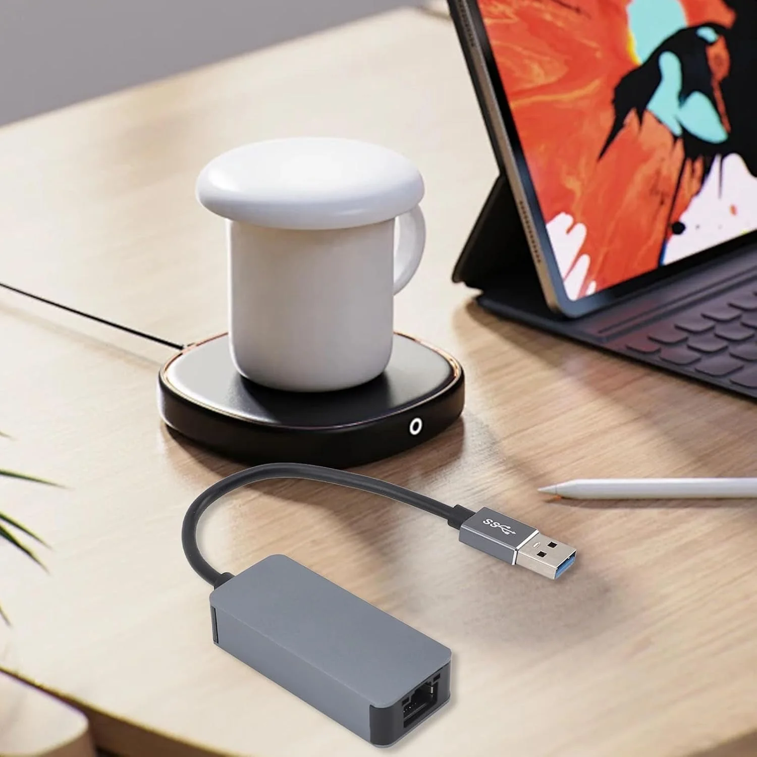 آداپتور USB 3.0 به اترنت 2.5 گیگابیتی برای سیستم عامل X، آداپتور اترنت USB 3.2 AM به 2.5 گیگابیتی پرسرعت و قابل حمل، بدون نیاز به نصب.