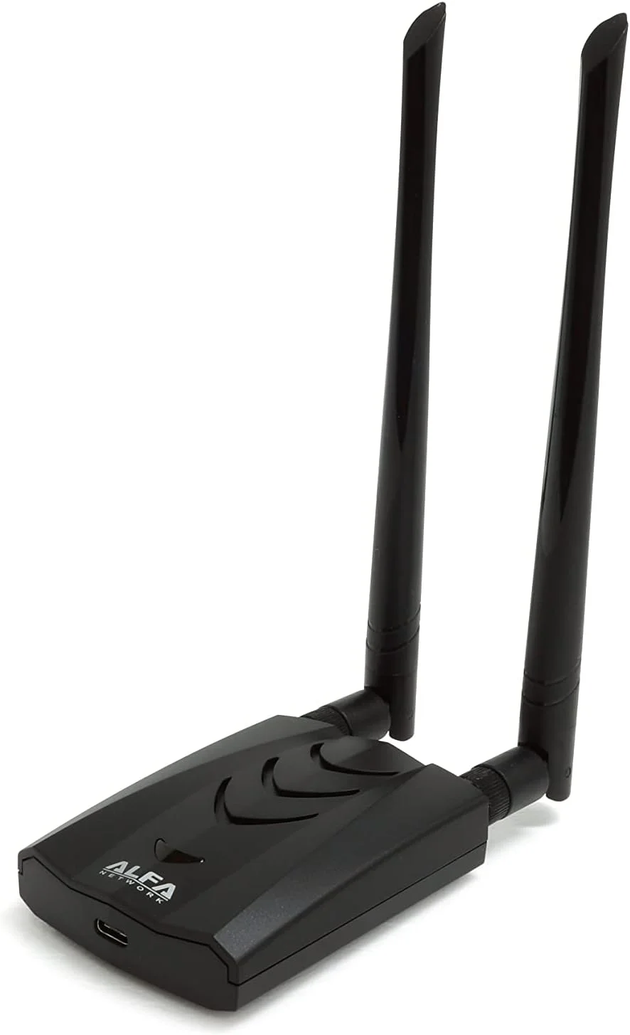 آداپتور USB 3.0 وای فای 6E سه بانده 2.4 گیگاهرتز / 5 گیگاهرتز / 6 گیگاهرتز ALFA Network AWUS036AXML AXE3000، سرعت گیگابیتی تا 3 گیگابیت بر ثانیه