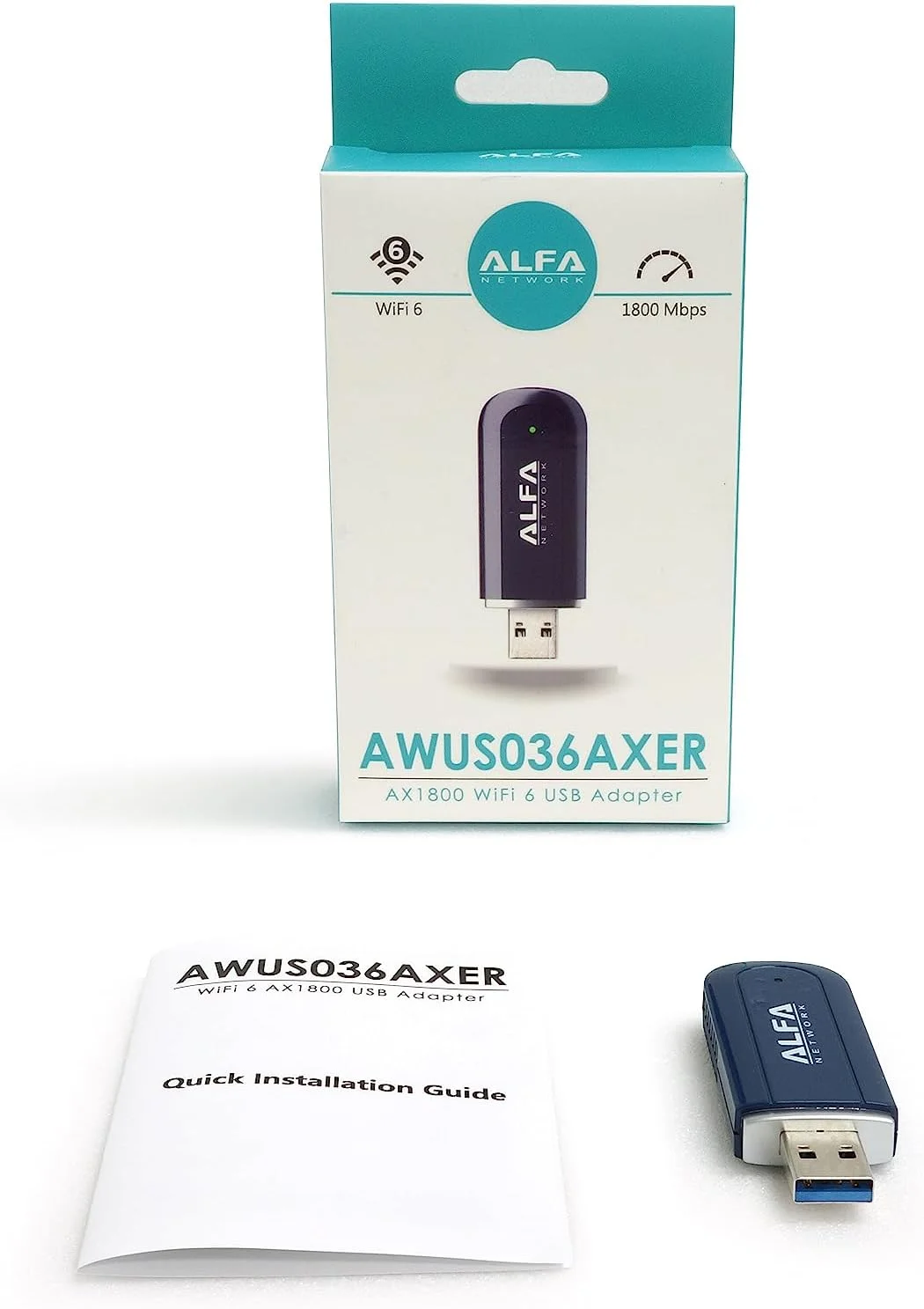 آداپتور USB آلفا نتورک مدل AWUS036AXER آداپتور USB آلفا نتورک مدل AWUS036AXER