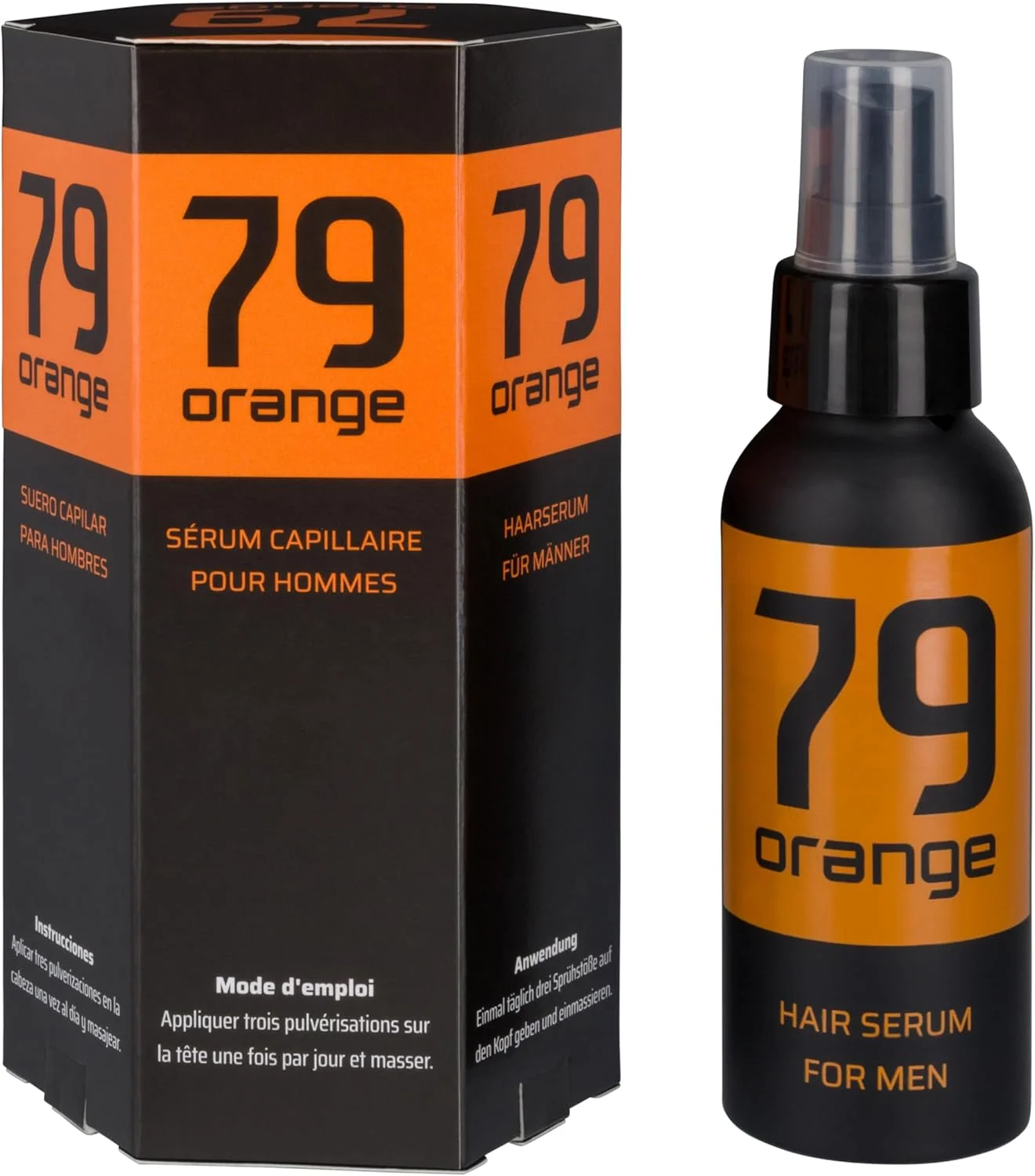 سرم مو مردانه - رشد، مراقبت و تقویت مو، درمان مو در برابر ریزش مو، عامل رشد بر پایه کمپلکس گیاهی 3HC با کافئین و پروویتامین B5 - اسپری - 100 میلی لیتر