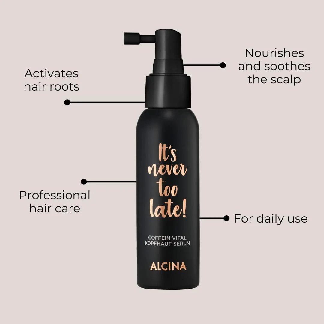 سرم احیا کننده پوست سر حاوی کافئین آلسینا 100 میلی لیتر | مقابله با نازک شدن و ریزش مو | مراقبت حرفه ای مو ساخت آلمان سرم احیا کننده پوست سر حاوی کافئین آلسینا 100 میلی لیتر | مقابله با نازک شدن و ریزش مو | مراقبت حرفه ای مو ساخت آلمان