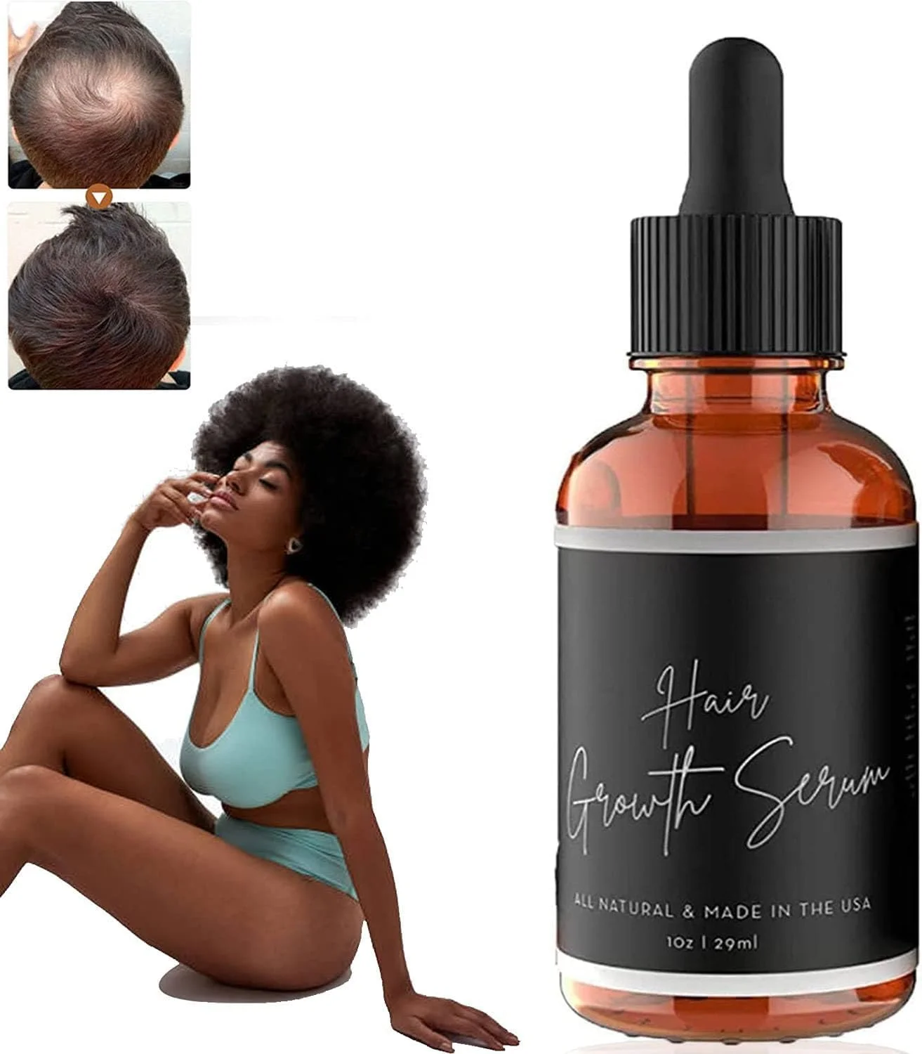 سرم رشد مو آلیوریوم برای موهای بانوان، سرم رشد مو، ضد ریزش مو، تغذیه و ترمیم موهای خشک و آسیب دیده (1 عدد) سرم رشد مو آلیوریوم برای موهای بانوان، سرم رشد مو، ضد ریزش مو، تغذیه و ترمیم موهای خشک و آسیب دیده (1 عدد)