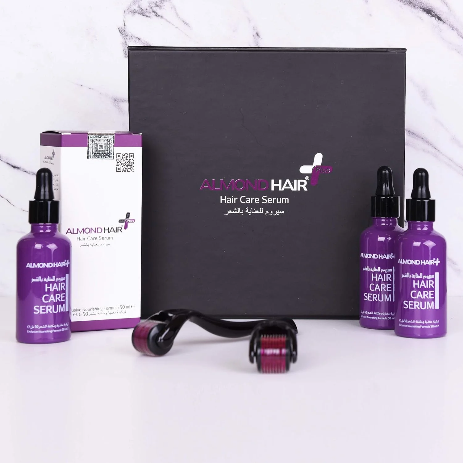 سرم تقویت و رشد مجدد مو با روغن بادام - درمان ریزش مو و کمک به رشد مجدد مو (بسته 3 عددی ویژه بانوان) سرم تقویت و رشد مجدد مو با روغن بادام - درمان ریزش مو و کمک به رشد مجدد مو (بسته 3 عددی ویژه بانوان)