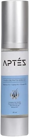 سرم رشد مو آپتز، 50 میلی لیتر، با رِدِنسِیل 3%، کاپیکسیل 5%، پروکاپیل 3%، برای افزایش تراکم و جلوگیری از ریزش مو | صاف کننده عمیق | موهای صاف و براق | جلوگیری از ریزش مو سرم رشد مو آپتز، 50 میلی لیتر، با رِدِنسِیل 3%، کاپیکسیل 5%، پروکاپیل 3%، برای افزایش تراکم و جلوگیری از ریزش مو | صاف کننده عمیق | موهای صاف و براق | جلوگیری از ریزش مو