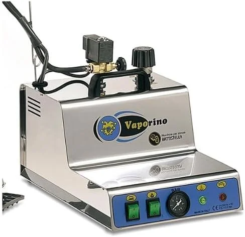 ژنراتور بخار Battistella Vaporino Inox Maxi Mod 2016 با اتو Eos با دیگ بخار 2.8 لیتری