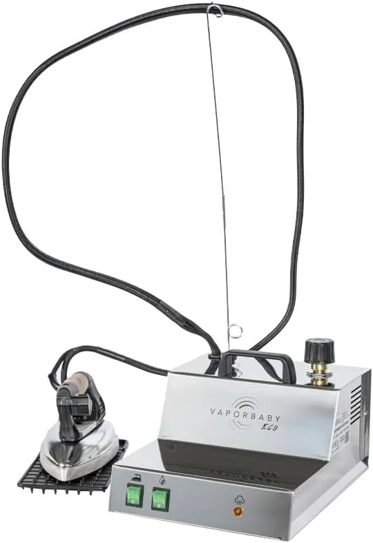 ژنراتور بخار ویپوربیبی با دیگ بخار 2.2 لیتری، اتو، کفی اتو تفلون و پد اتو مقاوم در برابر حرارت سیلیکونی ژنراتور بخار ویپوربیبی با دیگ بخار 2.2 لیتری، اتو، کفی اتو تفلون و پد اتو مقاوم در برابر حرارت سیلیکونی