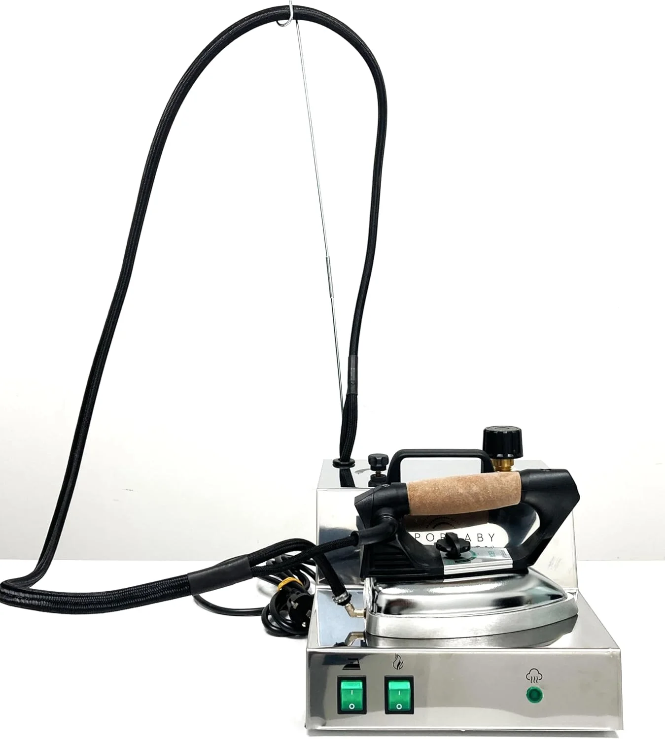 ژنراتور بخار ویپوربیبی با دیگ بخار 2.2 لیتری، اتو، کفی اتو تفلون و پد اتو مقاوم در برابر حرارت سیلیکونی ژنراتور بخار ویپوربیبی با دیگ بخار 2.2 لیتری، اتو، کفی اتو تفلون و پد اتو مقاوم در برابر حرارت سیلیکونی