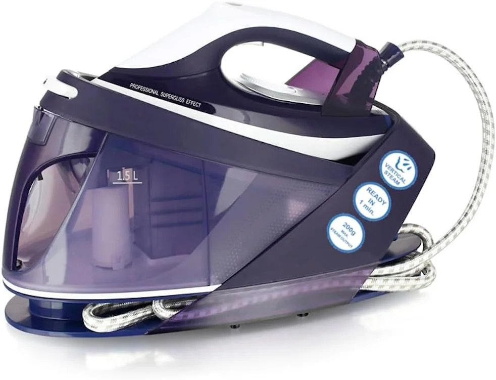 اتو بخار اِمِریو | 2200 وات | 5.5 بار | ظرفیت آب 1500 میلی لیتر | حداکثر میزان خروجی بخار 200 گرم | مخزن جداشدنی برای پر کردن آسان | ترموستات قابل تنظیم | کفی سرامیکی | SG-123562 اتو بخار اِمِریو | 2200 وات | 5.5 بار | ظرفیت آب 1500 میلی لیتر | حداکثر میزان خروجی بخار 200 گرم | مخزن جداشدنی برای پر کردن آسان | ترموستات قابل تنظیم | کفی سرامیکی | SG-123562