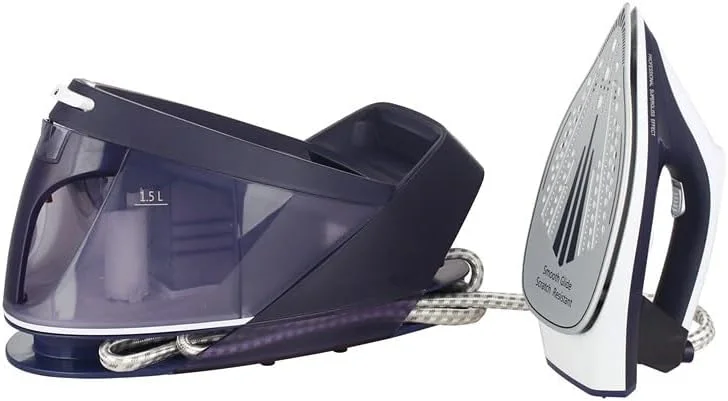 اتو بخار اِمِریو | 2200 وات | 5.5 بار | ظرفیت آب 1500 میلی لیتر | حداکثر میزان خروجی بخار 200 گرم | مخزن جداشدنی برای پر کردن آسان | ترموستات قابل تنظیم | کفی سرامیکی | SG-123562 اتو بخار اِمِریو | 2200 وات | 5.5 بار | ظرفیت آب 1500 میلی لیتر | حداکثر میزان خروجی بخار 200 گرم | مخزن جداشدنی برای پر کردن آسان | ترموستات قابل تنظیم | کفی سرامیکی | SG-123562