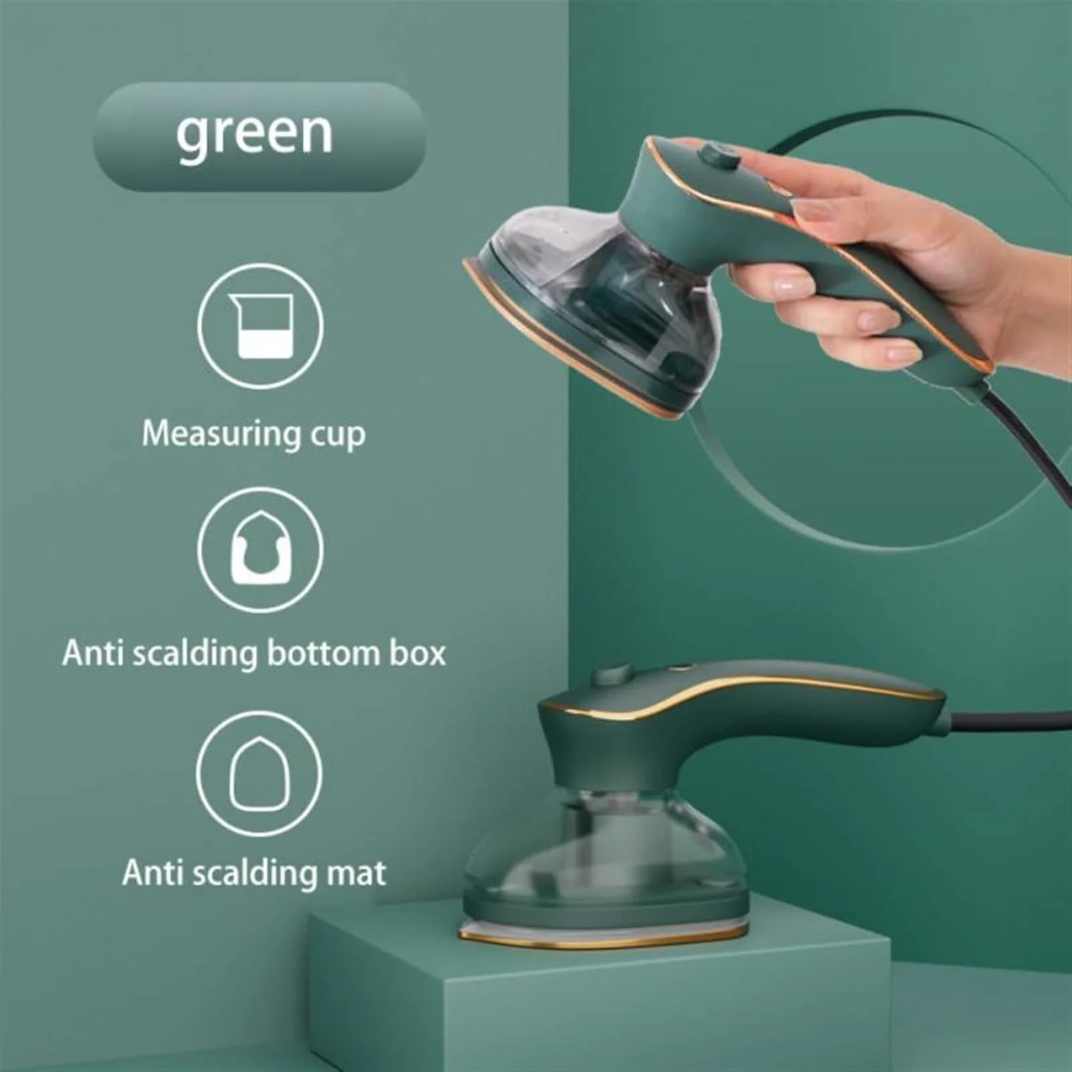 اتو بخار کوچک دستی لباس اتو بخار مسافرتی ژنراتور بخار برای منزل و مسافرت