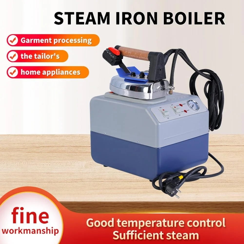 ژنراتور بخار صنعتی آهن، دیگ بخار برقی اتو، ایستگاه اتوکشی حرفه ای با فشارسنج و دیگ بخار اتو، گرمایش سریع برای خشکشویی ها، استودیو لباس پارچه ای، منزل