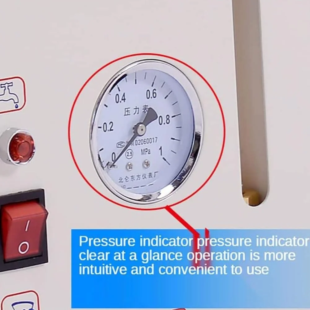 اتو بخار صنعتی، ایستگاه اتو بخار حرفه ای با مخزن آب 4 لیتری، فشارسنج، صفحه قابل تنظیم دما، اتو بخار برقی برای خشکشویی، پرده (B) اتو بخار صنعتی، ایستگاه اتو بخار حرفه ای با مخزن آب 4 لیتری، فشارسنج، صفحه قابل تنظیم دما، اتو بخار برقی برای خشکشویی، پرده (B)