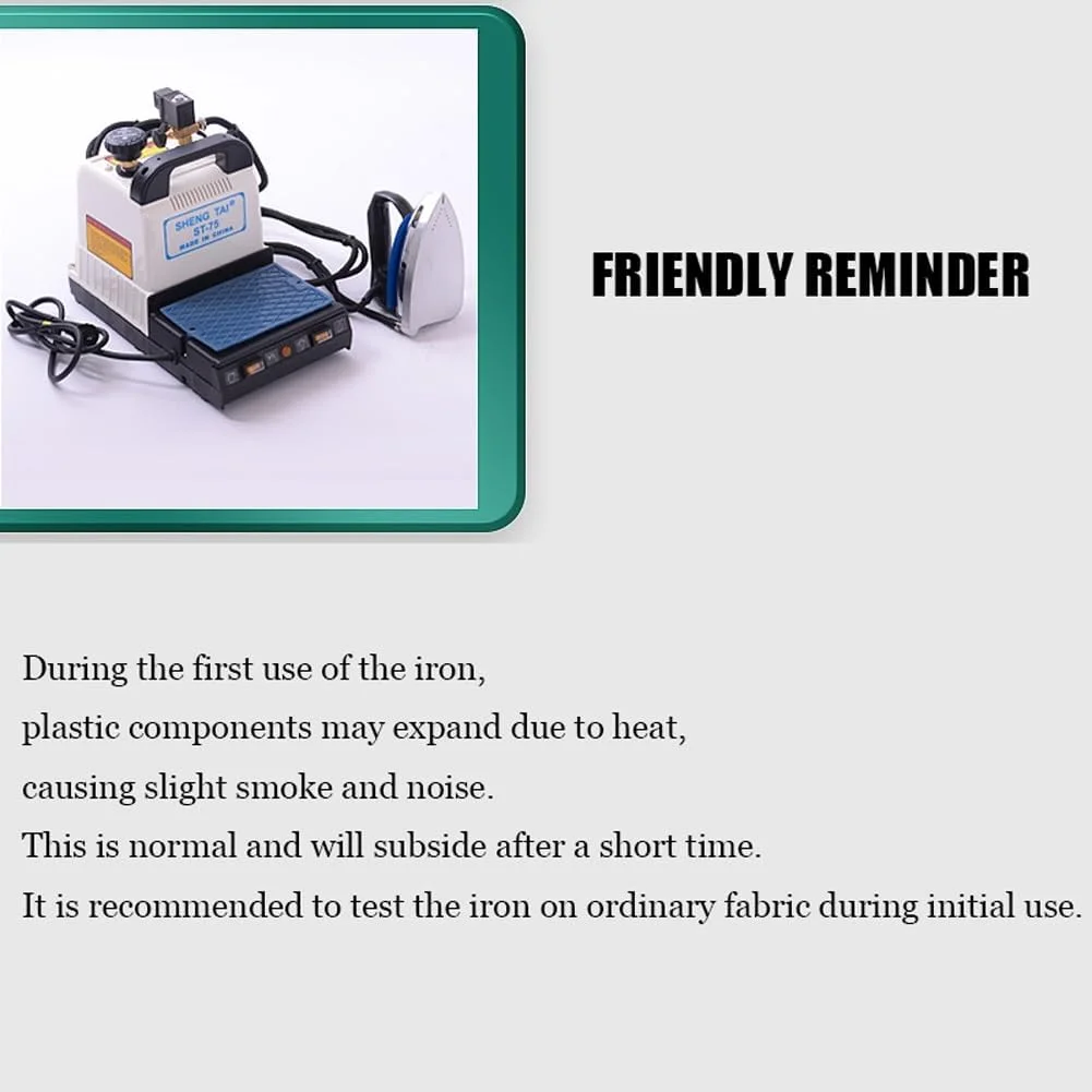 اتو بخار صنعتی و ایستگاه دیگ بخار، سیستم اتوکشی بخار حرفه ای 1600 وات با بخار و دمای قابل تنظیم، مخزن آب 2 لیتری، فشارسنج، برای فروشگاه های پوشاک، خشکشویی، کارخانه ها، پرده فروشی ها