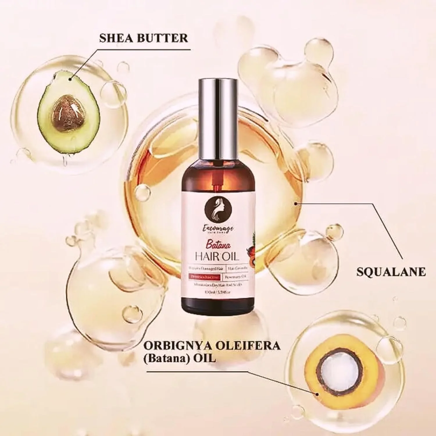 سرم رشد مو رزماری باتانا - ارگانیک، ترمیم فشرده، تقویت کننده موهای نازک، مرطوب کننده پوست سر خشک سرم رشد مو رزماری باتانا - ارگانیک، ترمیم فشرده، تقویت کننده موهای نازک، مرطوب کننده پوست سر خشک