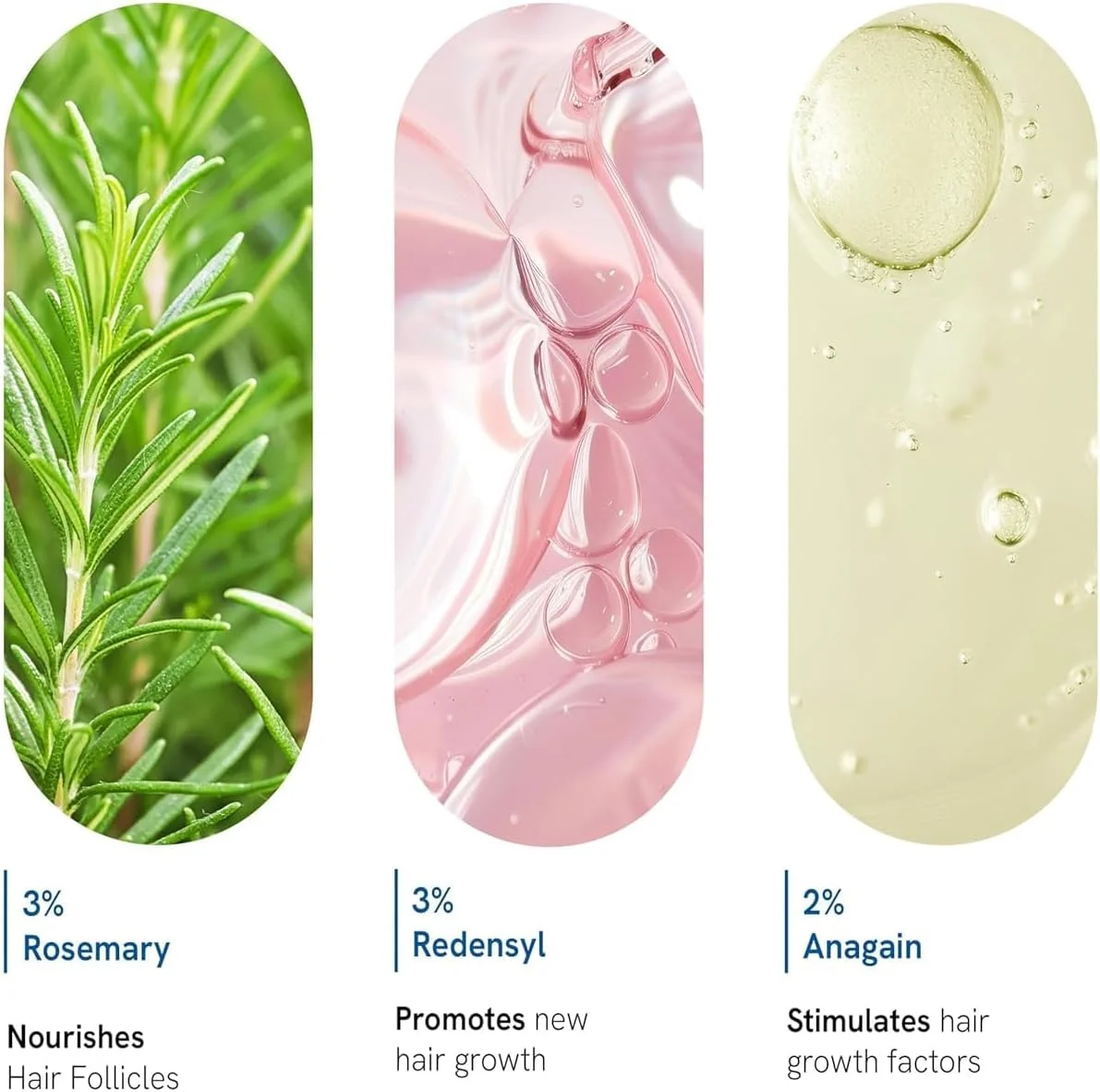 سرم مو رزماری بی بادی وایز | ۳% ردنسيل، ۲% آمینکسیل، ۲% آناگین | موهای ضخیم تر و قوی تر | جلوگیری از ریزش مو و تحریک فولیکول ها | مناسب برای همه، انواع مو | ۳۰ میلی لیتر