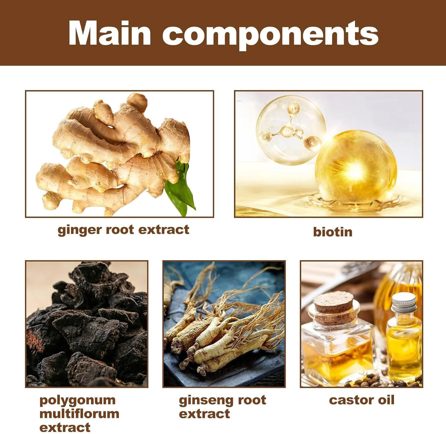 بایوسین - اسپری موی خام، سرم لوکس رشد مو بیوتین، سرم گیاهی ضخیم کننده مو بیوتین (2 عددی)