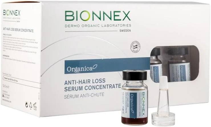 سرم کنسانتره ضد ریزش مو بایونکس ارگانیکا - حاوی 25 عصاره گیاهی و دریایی طبیعی، ویتامین ها و مواد معدنی - فاقد پارابن - تقویت کننده ریشه، احیا کننده پوست سر، افزایش دهنده تراکم - 12 * 10 میلی لیتر سرم کنسانتره ضد ریزش مو بایونکس ارگانیکا - حاوی 25 عصاره گیاهی و دریایی طبیعی، ویتامین ها و مواد معدنی - فاقد پارابن - تقویت کننده ریشه، احیا کننده پوست سر، افزایش دهنده تراکم - 12 * 10 میلی لیتر