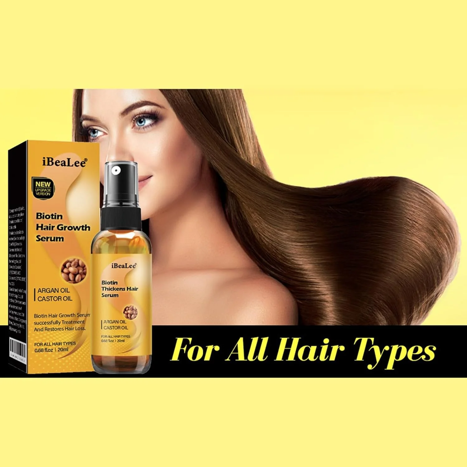 اسپری رشد مو بیوتین، اسپری تقویت کننده مو، سرم گیاهی ضخیم کننده بیوتین، اسپری سرم مو و ریش (2 عدد) اسپری رشد مو بیوتین، اسپری تقویت کننده مو، سرم گیاهی ضخیم کننده بیوتین، اسپری سرم مو و ریش (2 عدد)