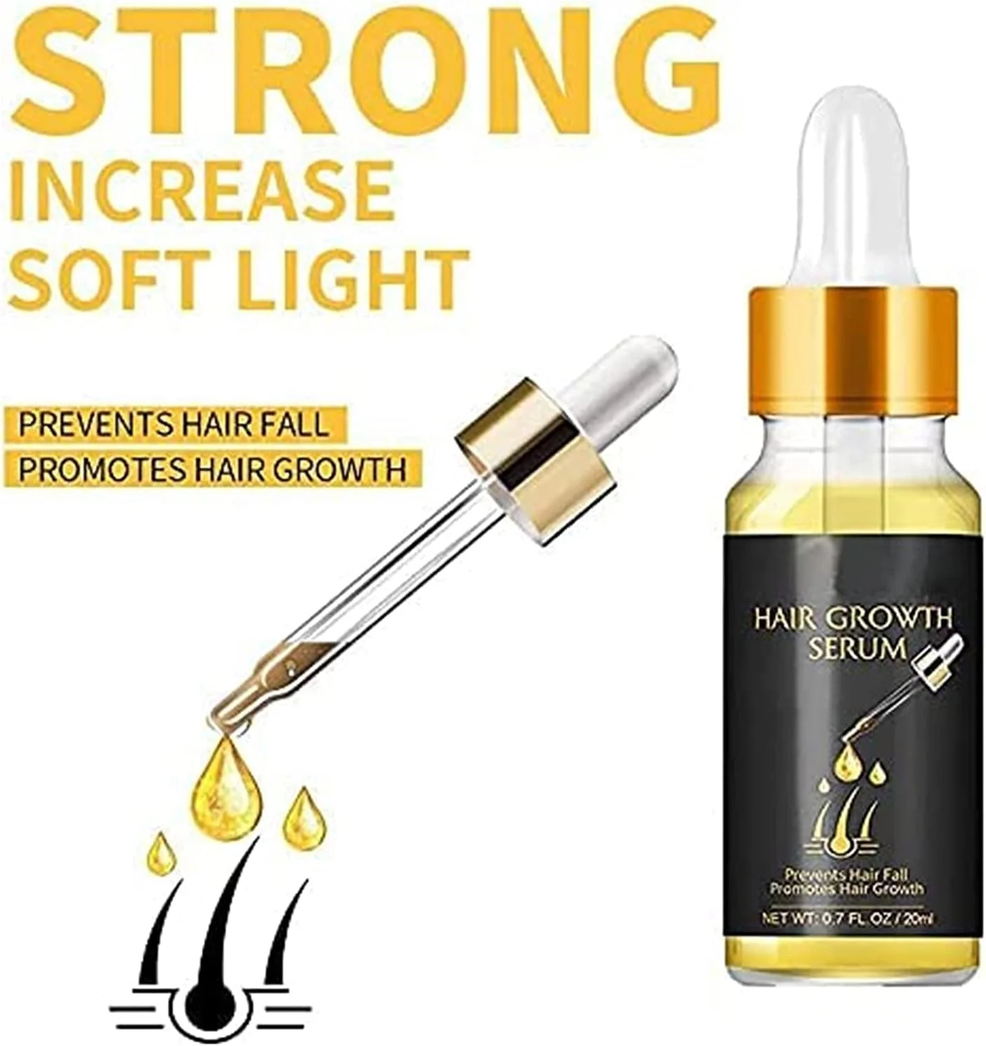 سرم رشد مو بیوتین، سرم گیاهی بیوتین اضافی، برای کمک به رشد موهای سالم و قوی مناسب برای مردان و زنان با انواع مو (2 عدد)