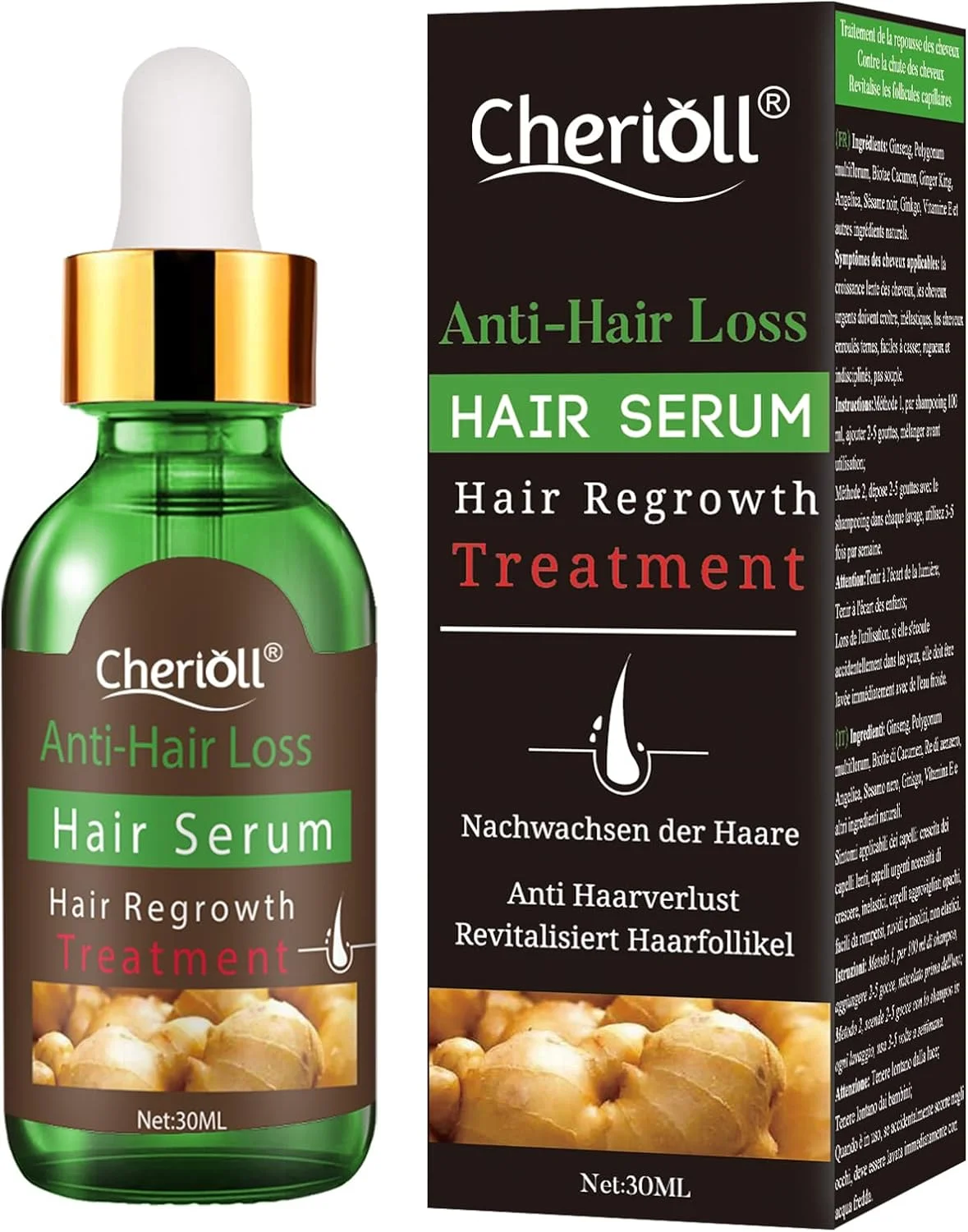 سرم مو بیزیکو چریول، سرم روغن درمان مو، درمان ریزش و نازک شدن مو، روغن رشد مو برای موهای قوی تر، ضخیم تر و بلندتر (30 میلی لیتر) سرم مو بیزیکو چریول، سرم روغن درمان مو، درمان ریزش و نازک شدن مو، روغن رشد مو برای موهای قوی تر، ضخیم تر و بلندتر (30 میلی لیتر)