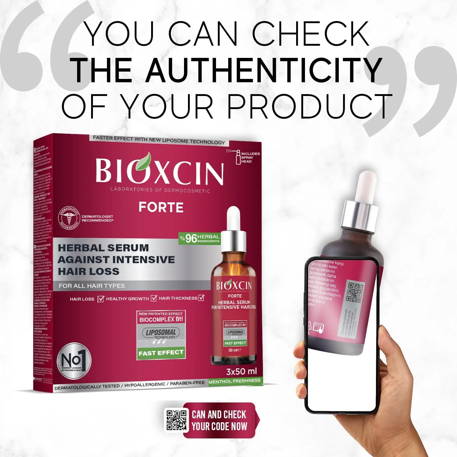 سرم بایوکسین برای تقویت مو و جلوگیری از ریزش مو (3 عدد 50 میلی لیتر) سرم بایوکسین برای تقویت مو و جلوگیری از ریزش مو (3 عدد 50 میلی لیتر)