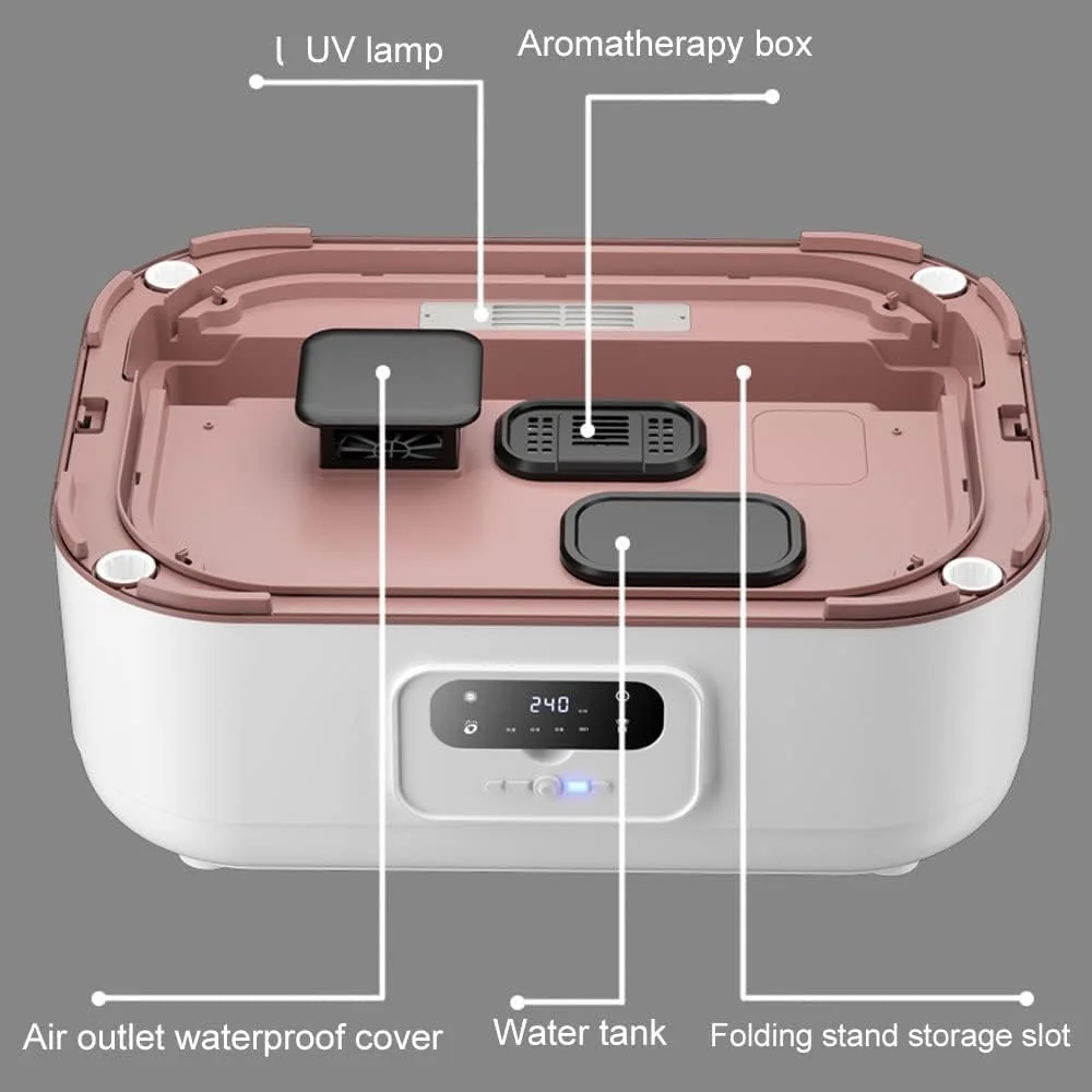 اتو بخار عمودی بی سیم اتوماتیک 900 وات، با کنترل از راه دور/جعبه رایحه درمانی داخلی، بخارگر لباس آویز تاشو، برای لباس و پارچه، به سرعت چین و چروک ها را از بین می برد اتو بخار عمودی بی سیم اتوماتیک 900 وات، با کنترل از راه دور/جعبه رایحه درمانی داخلی، بخارگر لباس آویز تاشو، برای لباس و پارچه، به سرعت چین و چروک ها را از بین می برد