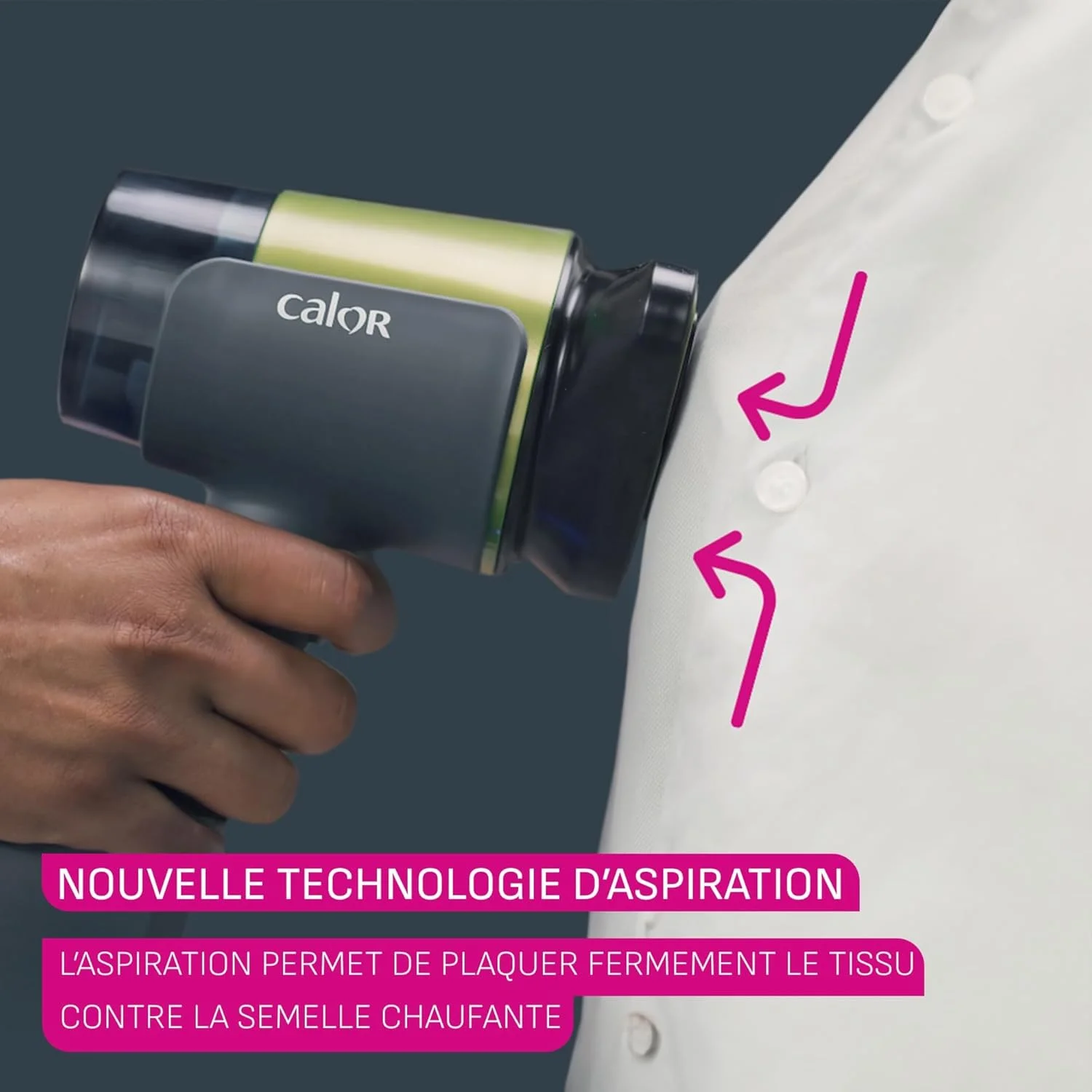 Calor DT9810C0 AeroSteam، بخارگر دستی متحول کننده، سریع و کارآمد، نتایج عالی در یک بار عبور، بخارگرهای عمودی لباس، قابل اعتماد