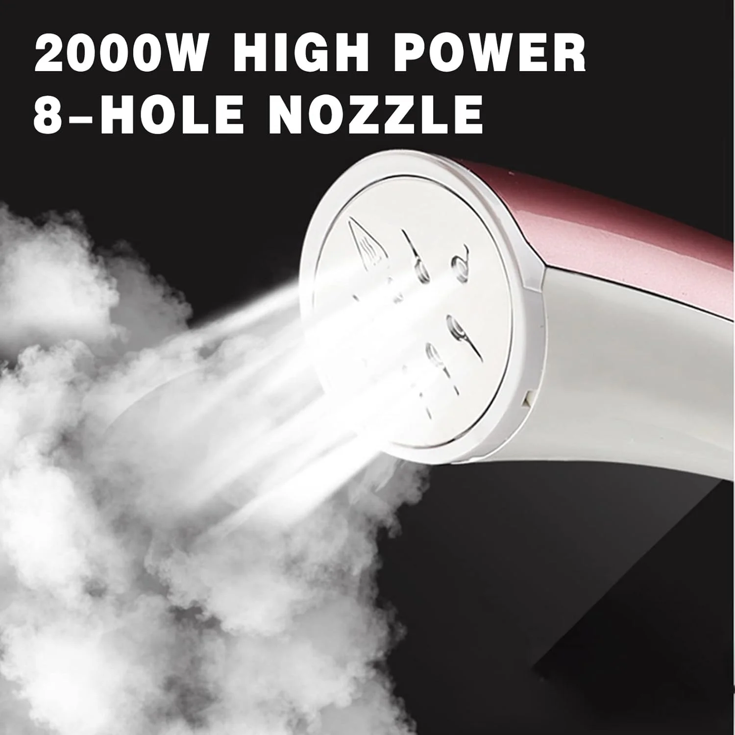 بخارگر لباس 2000 وات حرفه ای و ایستاده با کنترل 10 حالته بخار و گرم شدن سریع 38 ثانیه ای، از بین برنده چروک