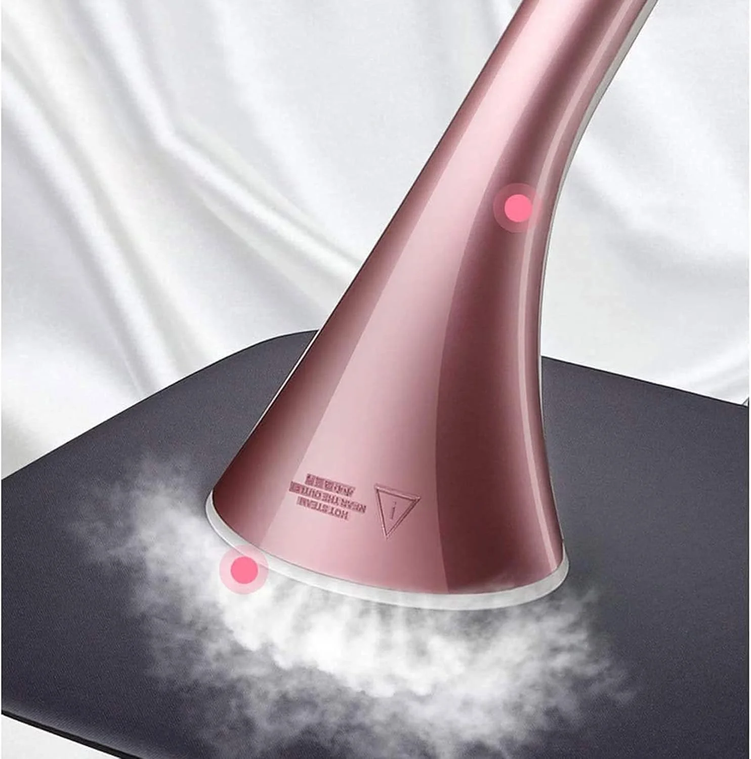 بخارگر لباس 2000 وات، بخارگر حرفه ای و سنگین لباس ایستاده، کنترل بخار 10 مرحله ای، گرم شدن سریع 38 ثانیه ای، از بین برنده چروک