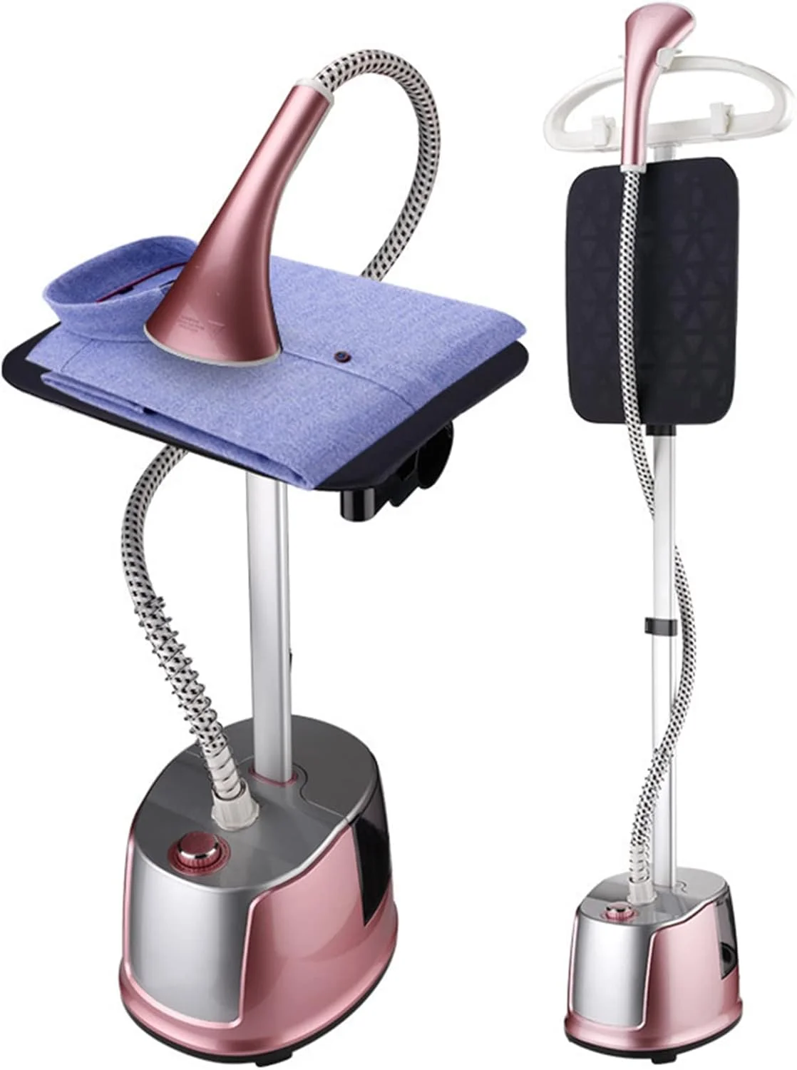 بخارگر لباس 2000 وات، بخارگرهای حرفه ای و سنگین لباس ایستاده، کنترل بخار 10 مرحله ای، گرمایش سریع، از بین برنده چروک بخارگر لباس 2000 وات، بخارگرهای حرفه ای و سنگین لباس ایستاده، کنترل بخار 10 مرحله ای، گرمایش سریع، از بین برنده چروک