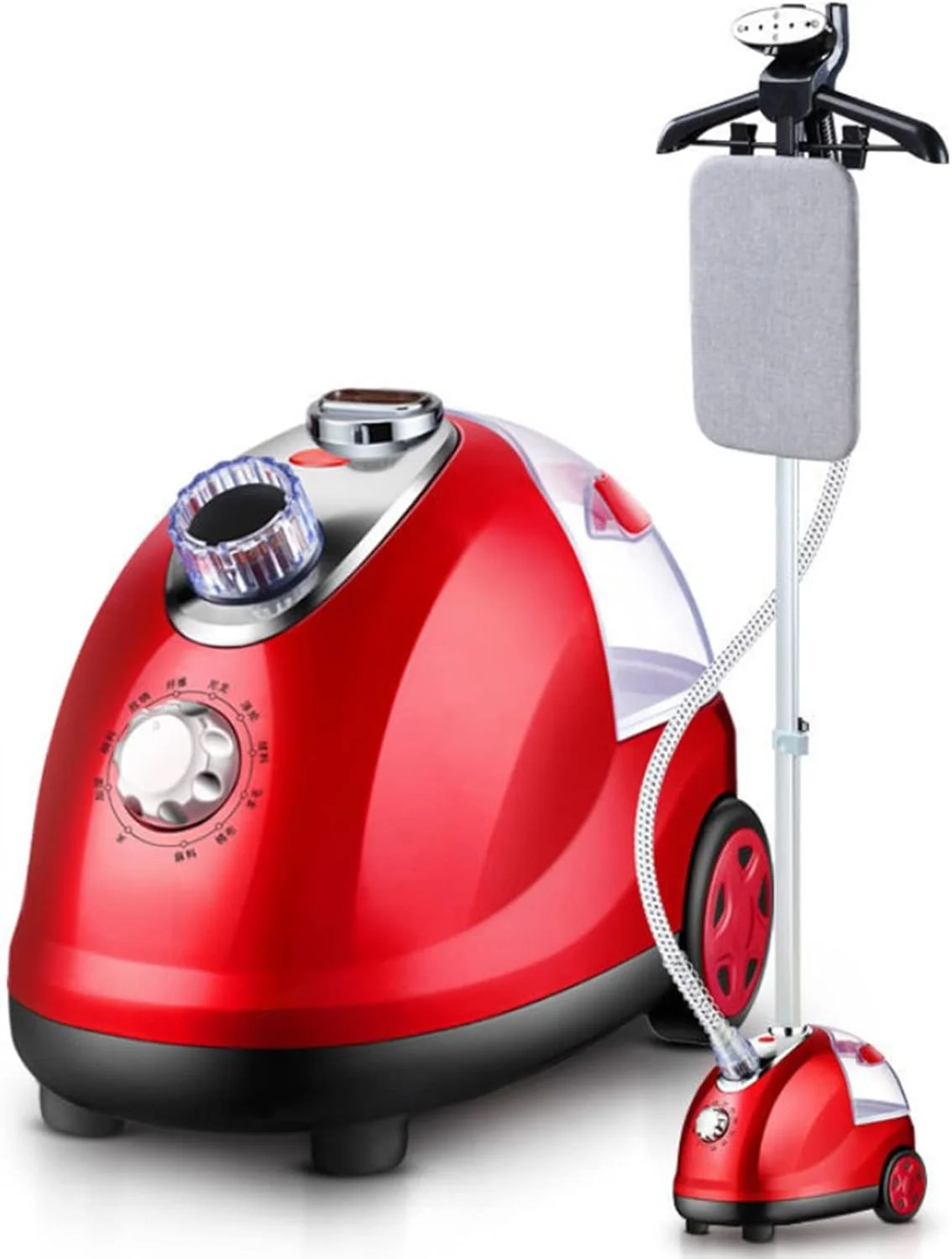 بخارگر لباس، بخارگر حرفه ای پارچه و لباس 2000 وات، کنترل بخار 10 مرحله ای، بخارگر لباس، 60 دقیقه بخار مداوم بخارگر لباس، بخارگر حرفه ای پارچه و لباس 2000 وات، کنترل بخار 10 مرحله ای، بخارگر لباس، 60 دقیقه بخار مداوم