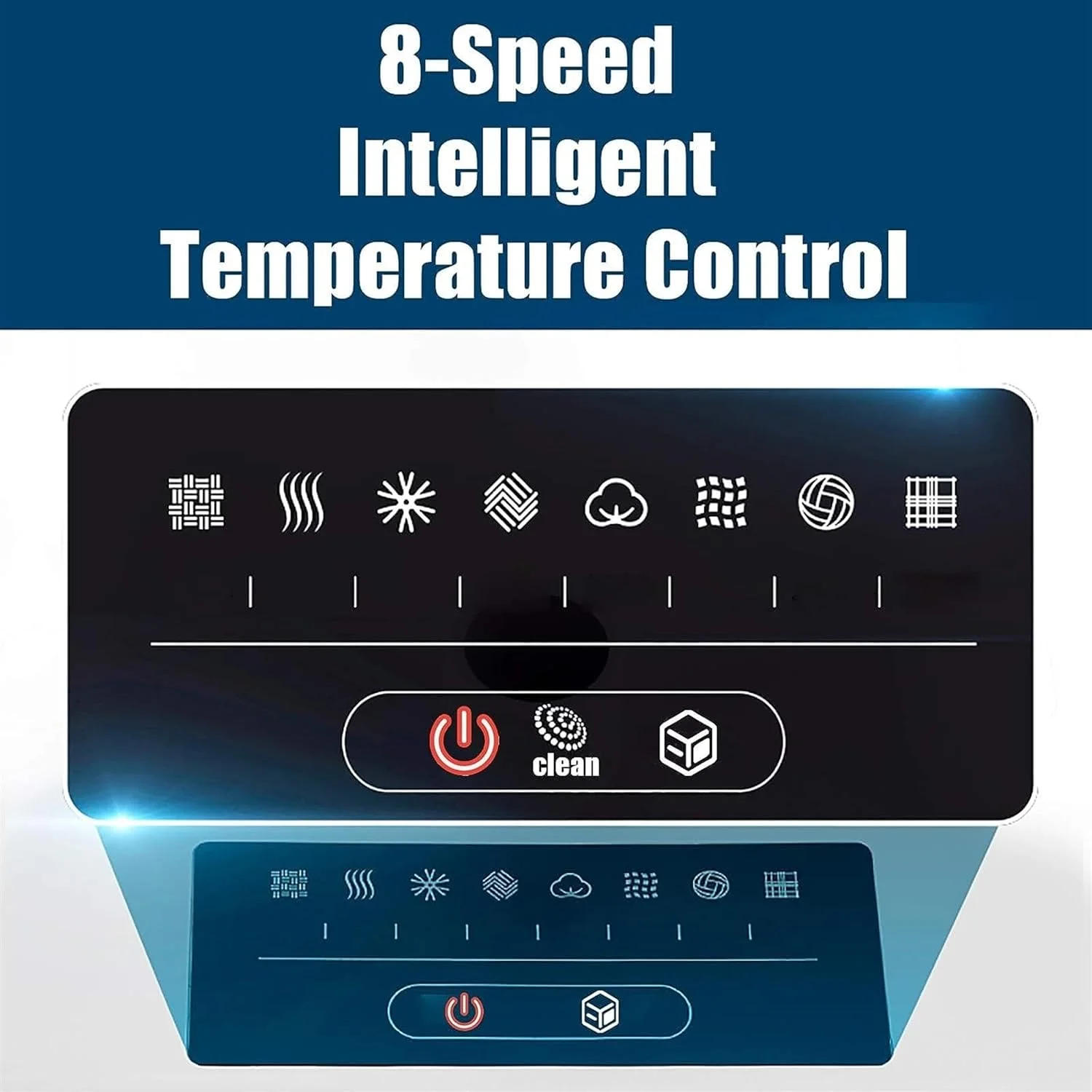 بخارگر عمودی لباس سایز بزرگ - اتو بخار دستی کوچک حرفه ای 1800 واتی با عملکرد تک دست، دارای تخته اتو داخلی و مخزن آب 2.1 لیتری