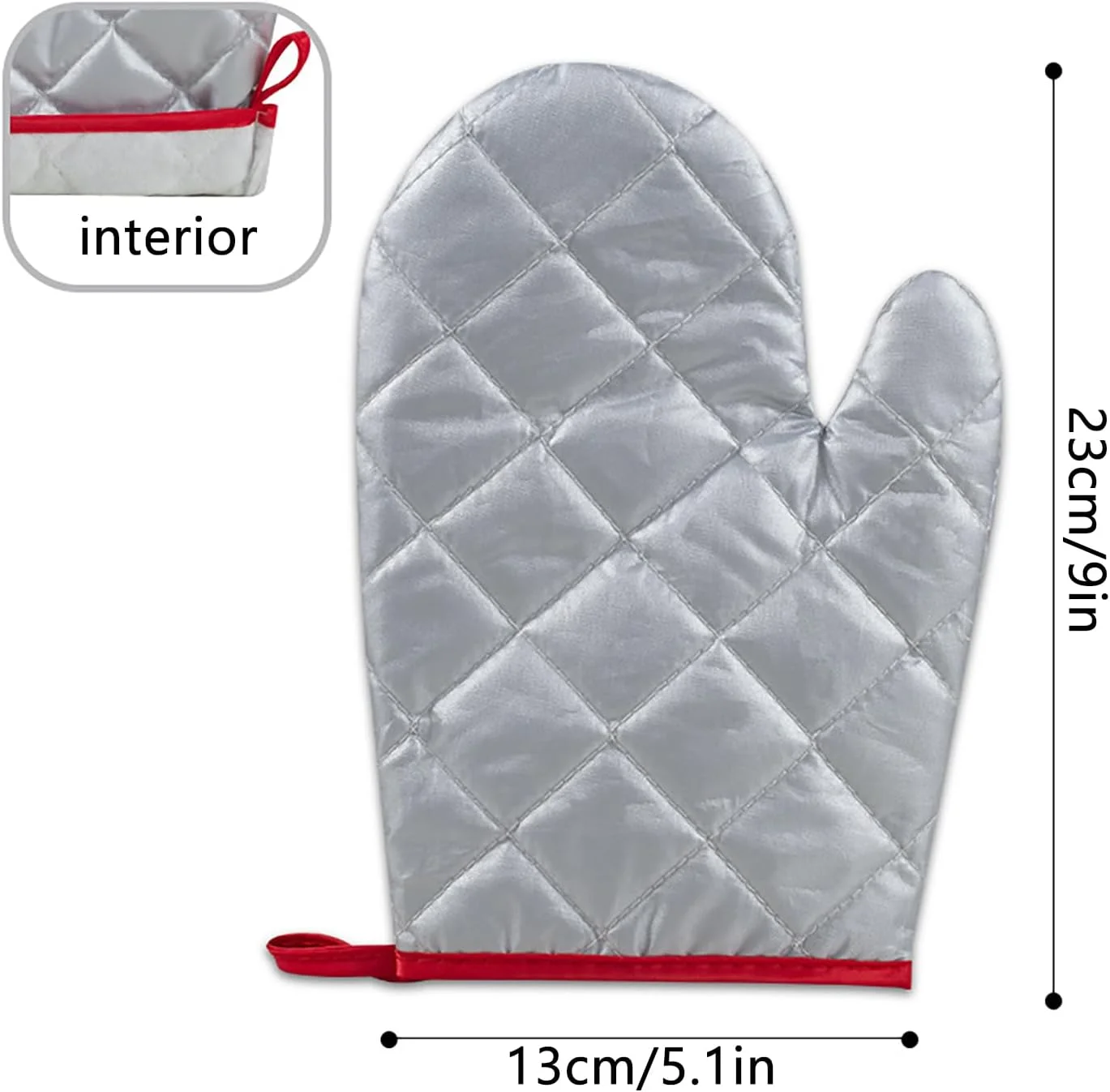 دستکش اتو بخار لباس، 1 عدد دستکش آویزان اتو، دستکش اتو مقاوم در برابر حرارت و ضد آب، لوازم جانبی اتو بخار لباس ضد آب برای لباس