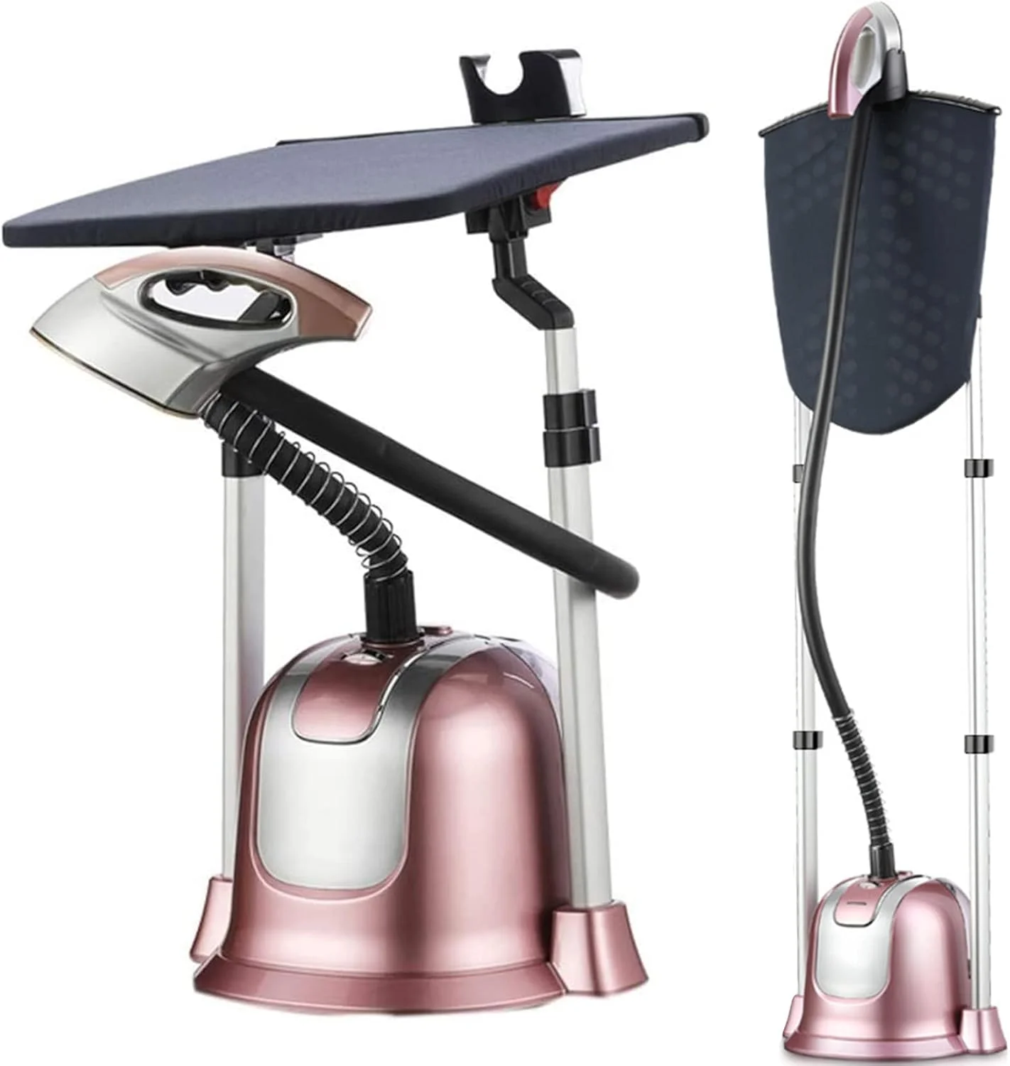 بخارگر ایستاده لباس 2000 وات با کنترل بخار 10 حالته، گرم شدن سریع و از بین بردن چروک ها در کمترین زمان