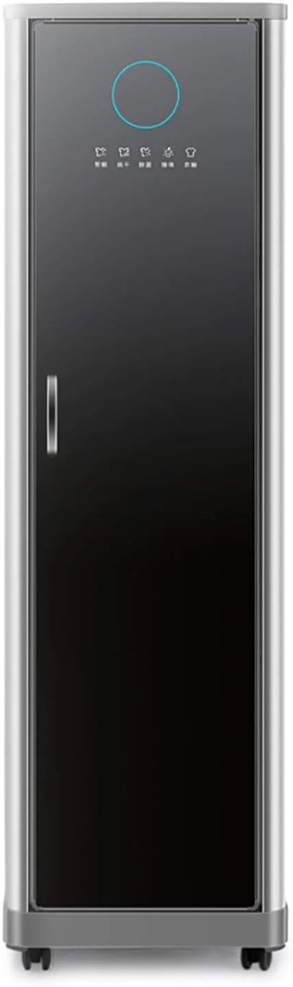 کابینت آینه دار بخارگر لباس، کمد مراقبت هوشمند لباس با بخار، دستگاه اتو تمام اتوماتیک، خشک کن سریع و دستگاه تمیز کننده لباس، 169 لیتر، 133 سانتی متر، بخار 169 وات