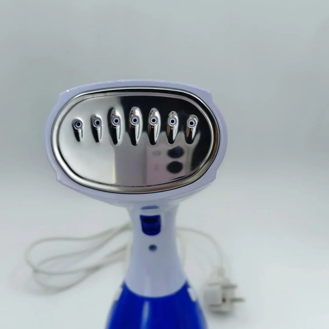 بخارگر لباس دستی، 1100 وات، ظرفیت 200 میلی لیتر، زمان گرم شدن 25 ثانیه، 12 دقیقه بخار مداوم، بخارگر مسافرتی پارچه برای لباس و پرده