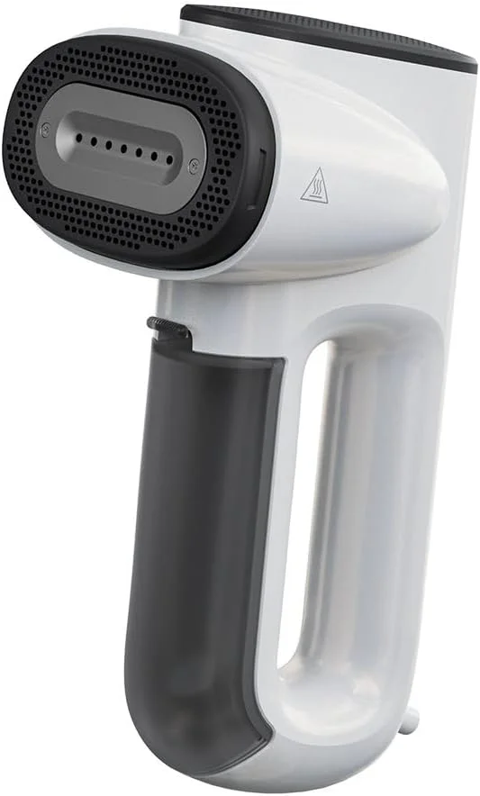 بخارگر دستی لباس با مخزن آب جداشدنی ۹۵ میلی لیتری، بدون پس زدن بخار، ظرفیت ۳-۵ پیراهن، سفید