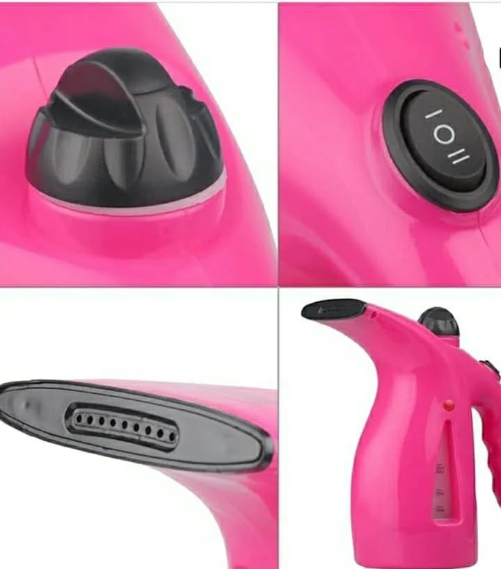 بخارگر دستی لباس، مخزن آب 300 میلی لیتری، اتو پارچه قابل حمل، سفید