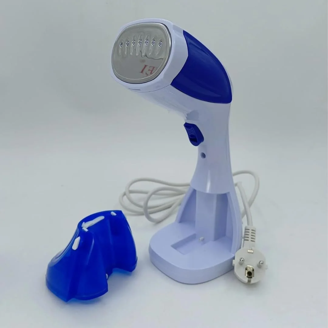 بخارگر دستی لباس، 1100 وات، ظرفیت 200 میلی لیتر، زمان گرم شدن 25 ثانیه، 12 دقیقه بخار مداوم