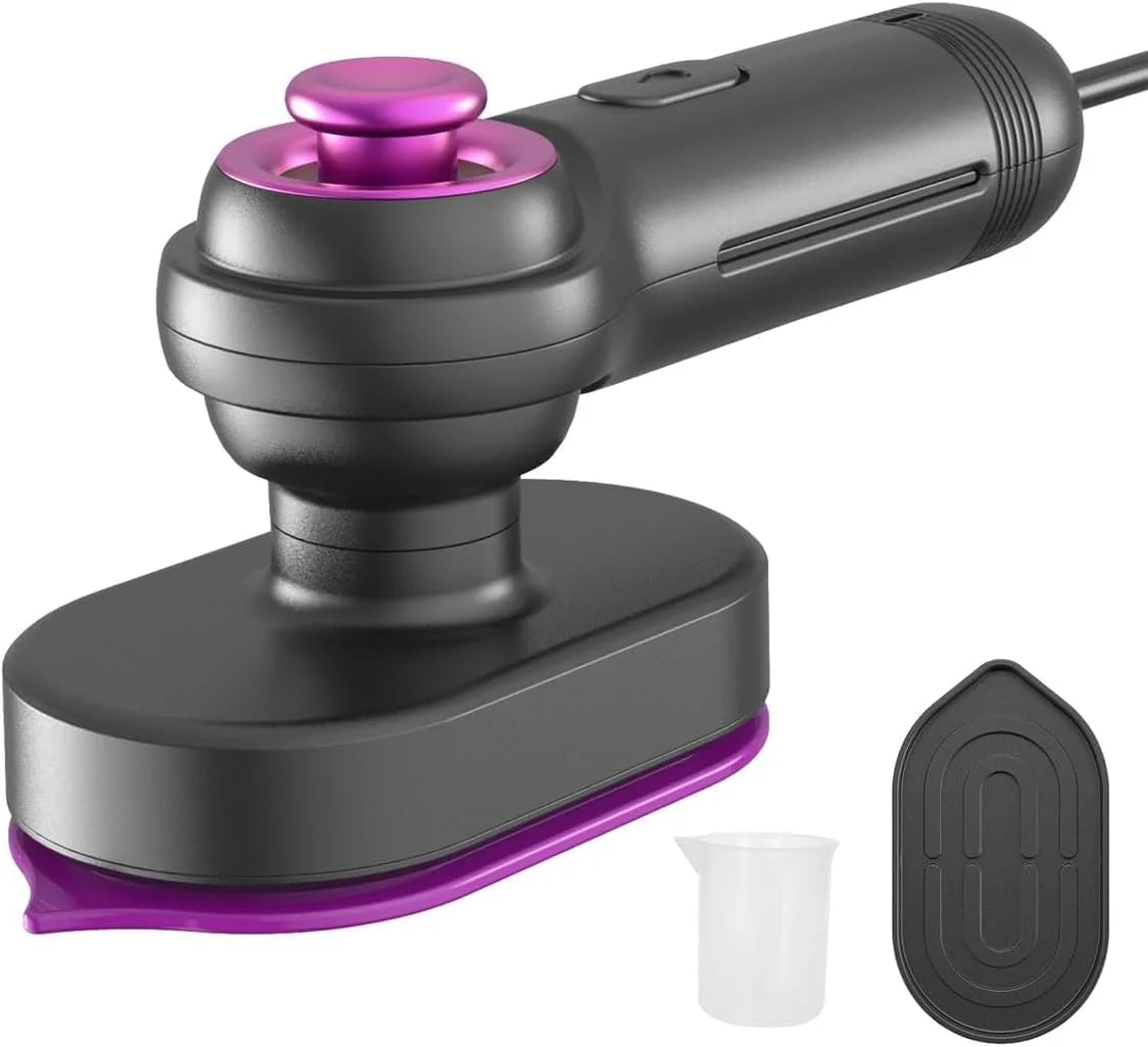 بخارگر دستی لباس، 26 وات، ظرفیت مخزن 60 میلی لیتر، جزئیات بنفش، 208x127x97 میلی متر