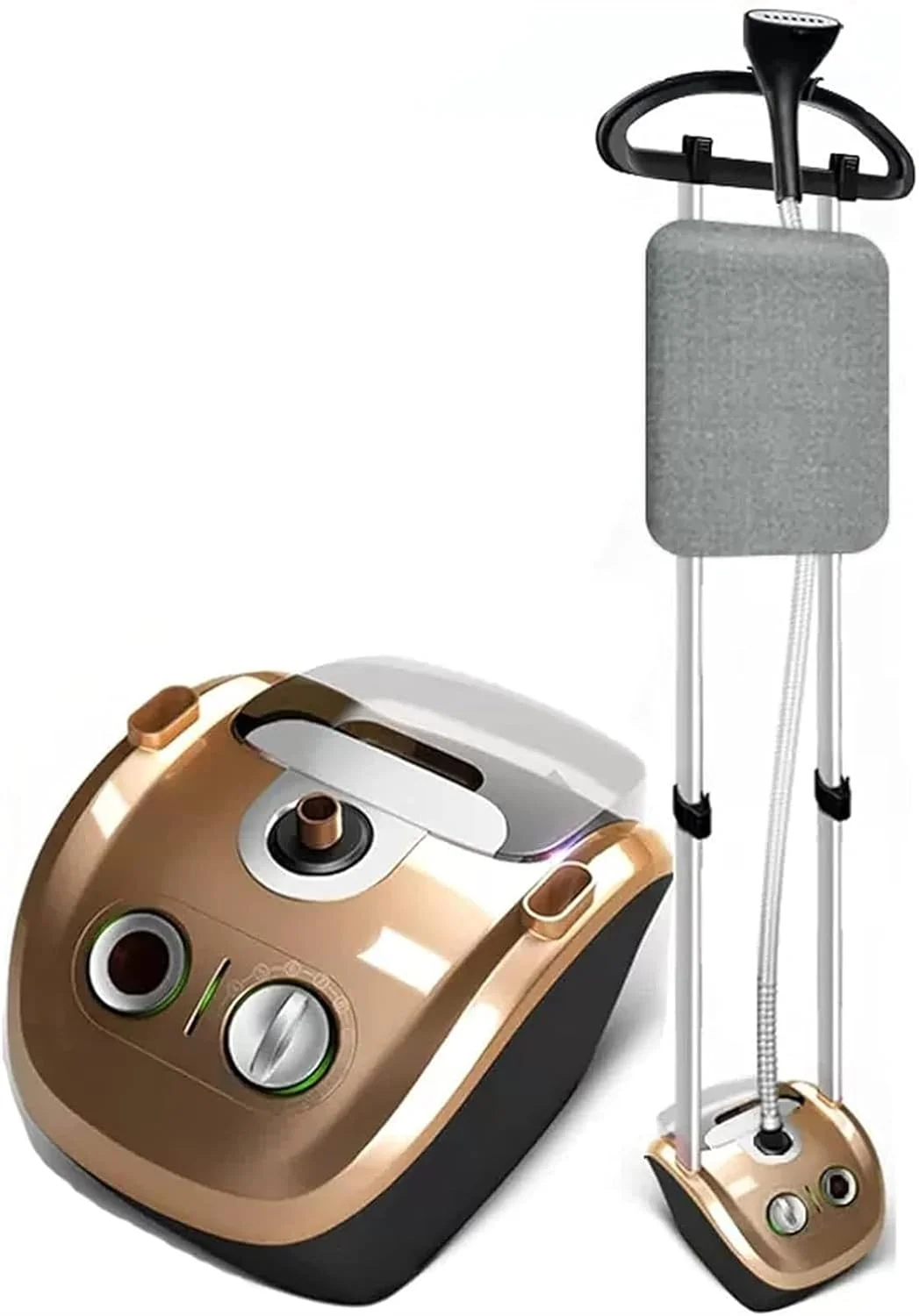 بخارگر دستی لباس، بخارگر حرفه ای و قدرتمند پارچه با مخزن آب شفاف 2.3 لیتری، بخارگر لباس برای منزل