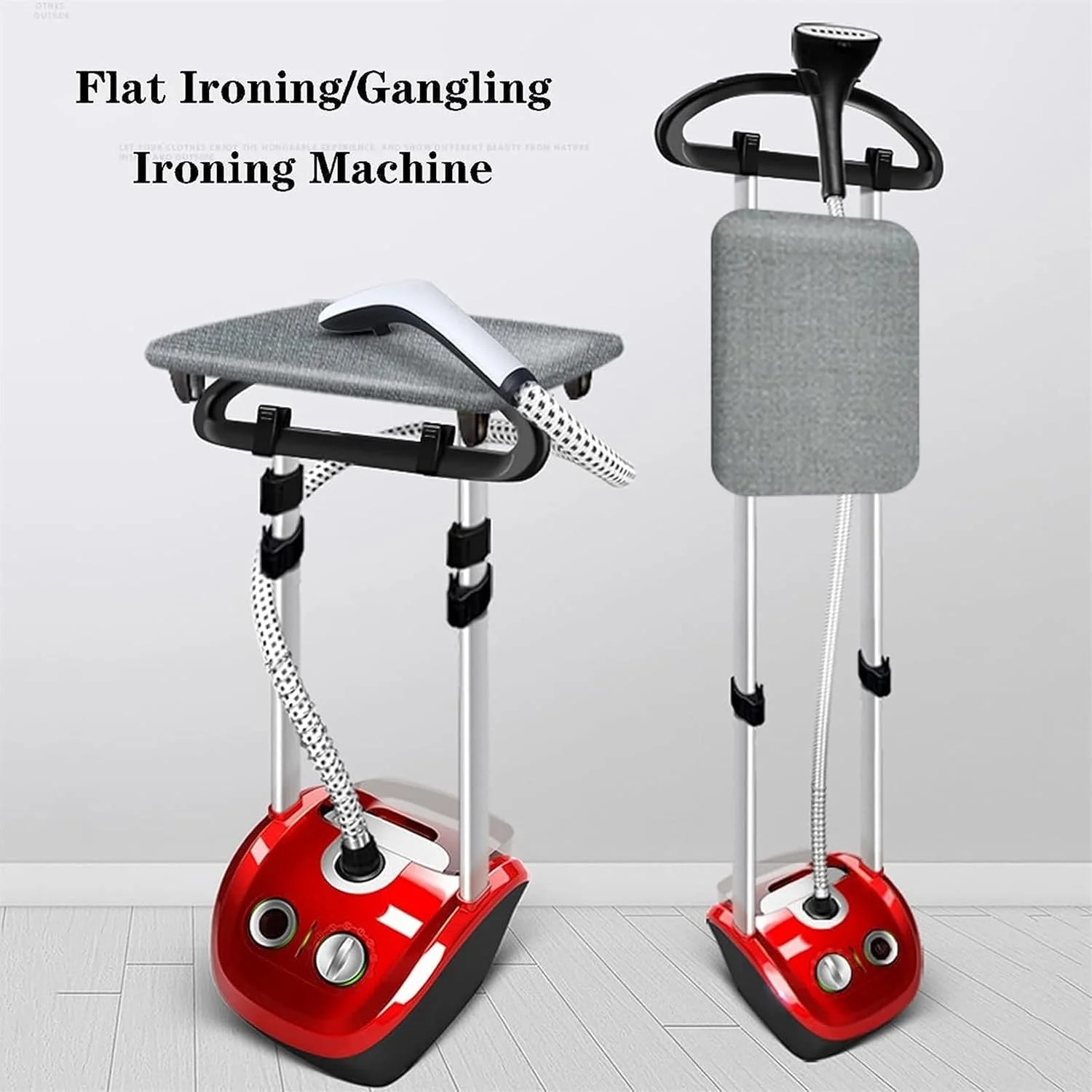 بخارگر دستی لباس، بخارگر حرفه ای و قدرتمند پارچه با مخزن آب شفاف 2.3 لیتری، بخارگر لباس برای منزل