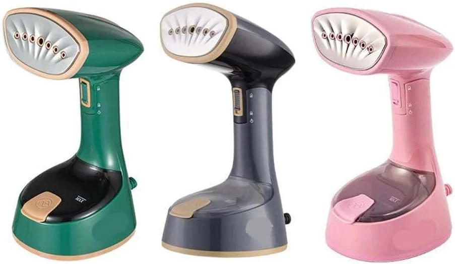 اتو بخار دستی - اتو بخار قدرتمند 1470 واتی لباس با 2 تنظیمات دنده و مخزن آب 120 میلی لیتری | اتو برقی قابل حمل برای خانه و مسافرت