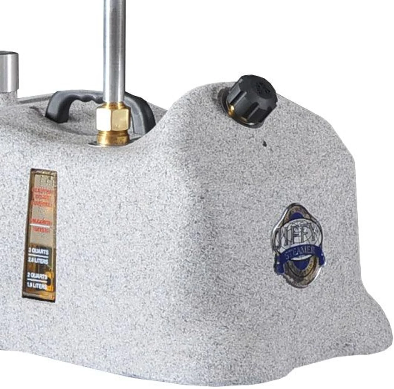 بخارگر کفش چرمی حرفه ای Jiffy Pro-Line SteamBreaker (J-4000SBR) – دستگاه بخار صنعتی چکمه و کفش 1500 وات، مخزن 1 گالنی، سر لوله 20 اینچی، ساخت ایالات متحده آمریکا