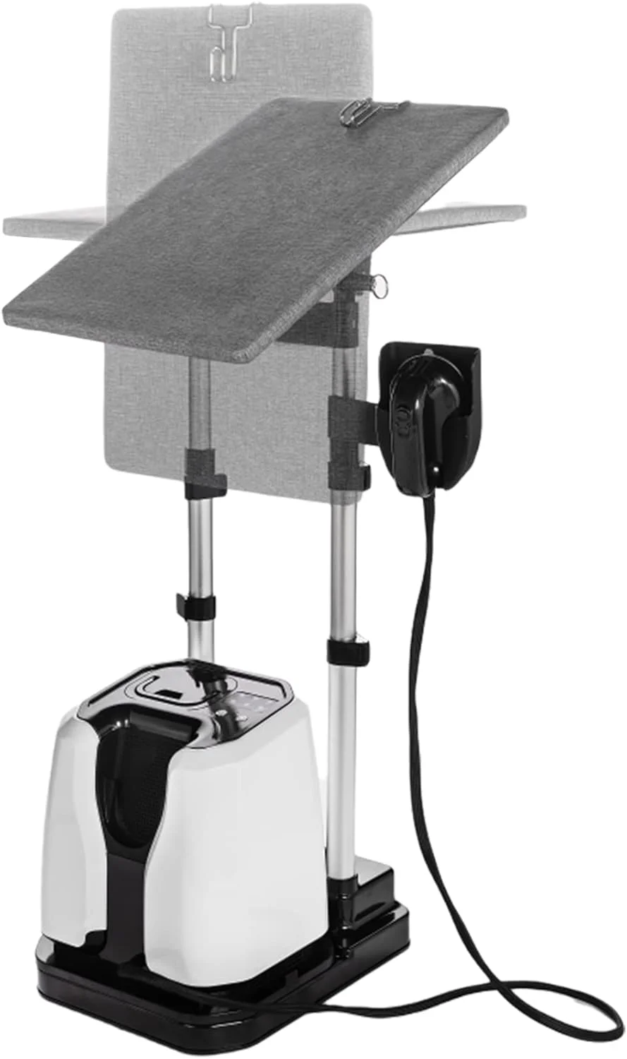 بخارگر لباس ایستاده حرفه ای و سنگین 2200 واتی با گرمایش سریع 25 ثانیه ای، مخزن آب 1.2 لیتری و کنترل بخار 5 مرحله ای